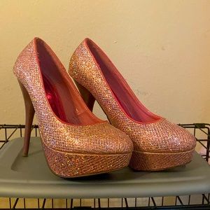Sparkle Pink Pumps